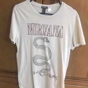 Nirvana "Serve the servants" long t-shirt